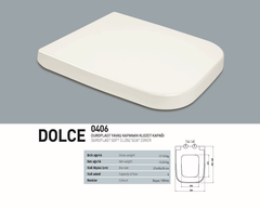 Nkp Dolce Duroplast Yavaş Kapanan Klozet Kapağı