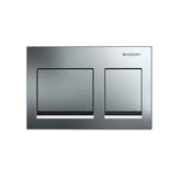 Geberit Alpha 15 Parlak Krom Çift Kademeli Kumanda Paneli