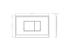 Japar Klaro Parlak Krom Soft Siyah Panel