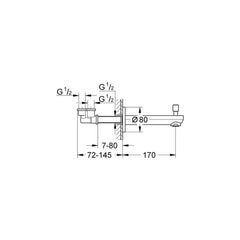 Grohe Eurosmart Cosmopolitan Çıkış Ucu