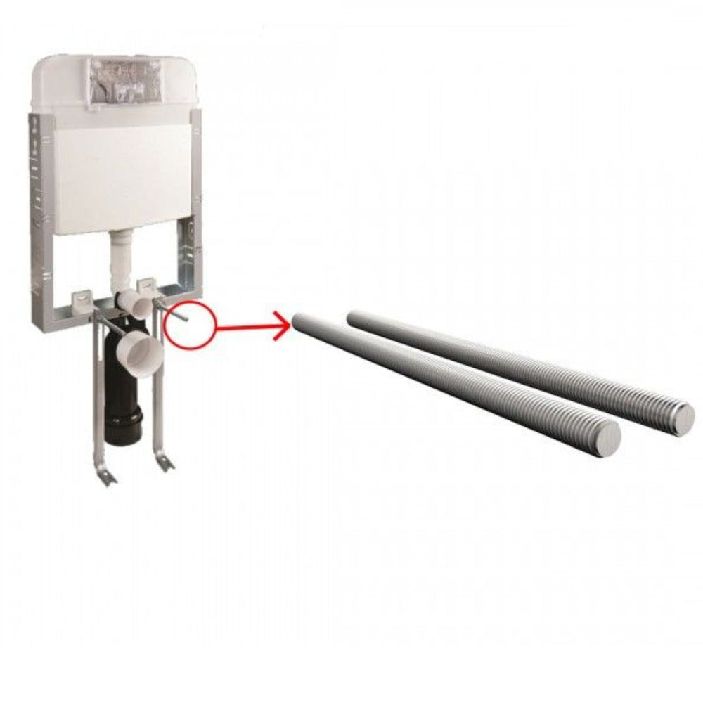 Visam Gömme Rezervuar Asma Klozet Bağlantı Tij Saplaması Rot Seti