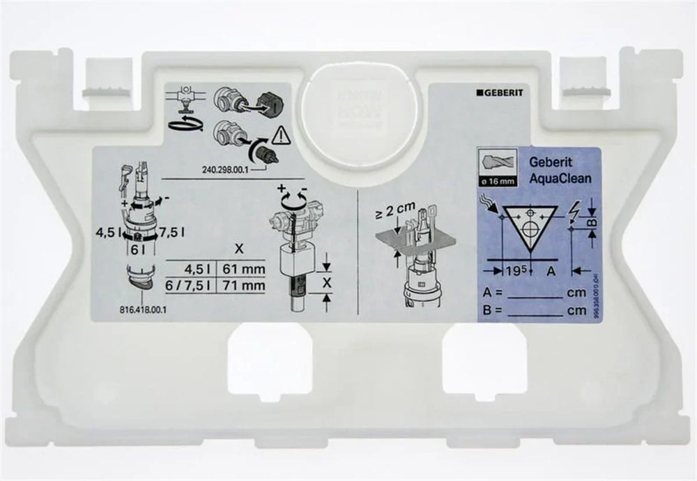 Geberit Dizayn,Sigma,UP300 Ve UP320 İçin Kapak